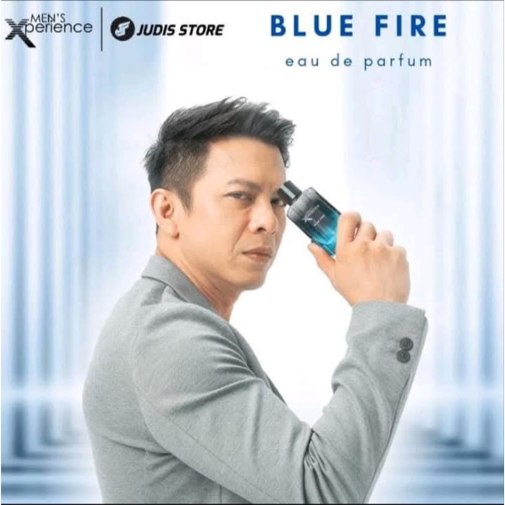 Men's Xperience Blue Fire Eau De Parfume 50ml Parfum Pria Maskulin Tahan Lama BPOM
