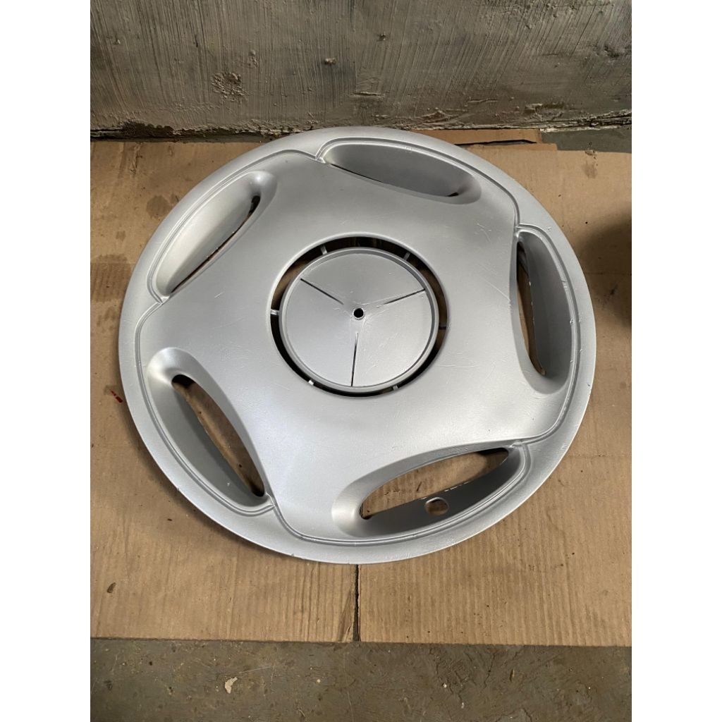 Wildop wheeldof dop cover tutup velg kaleng mobil Mercedes Benz mercy ring 15 original
