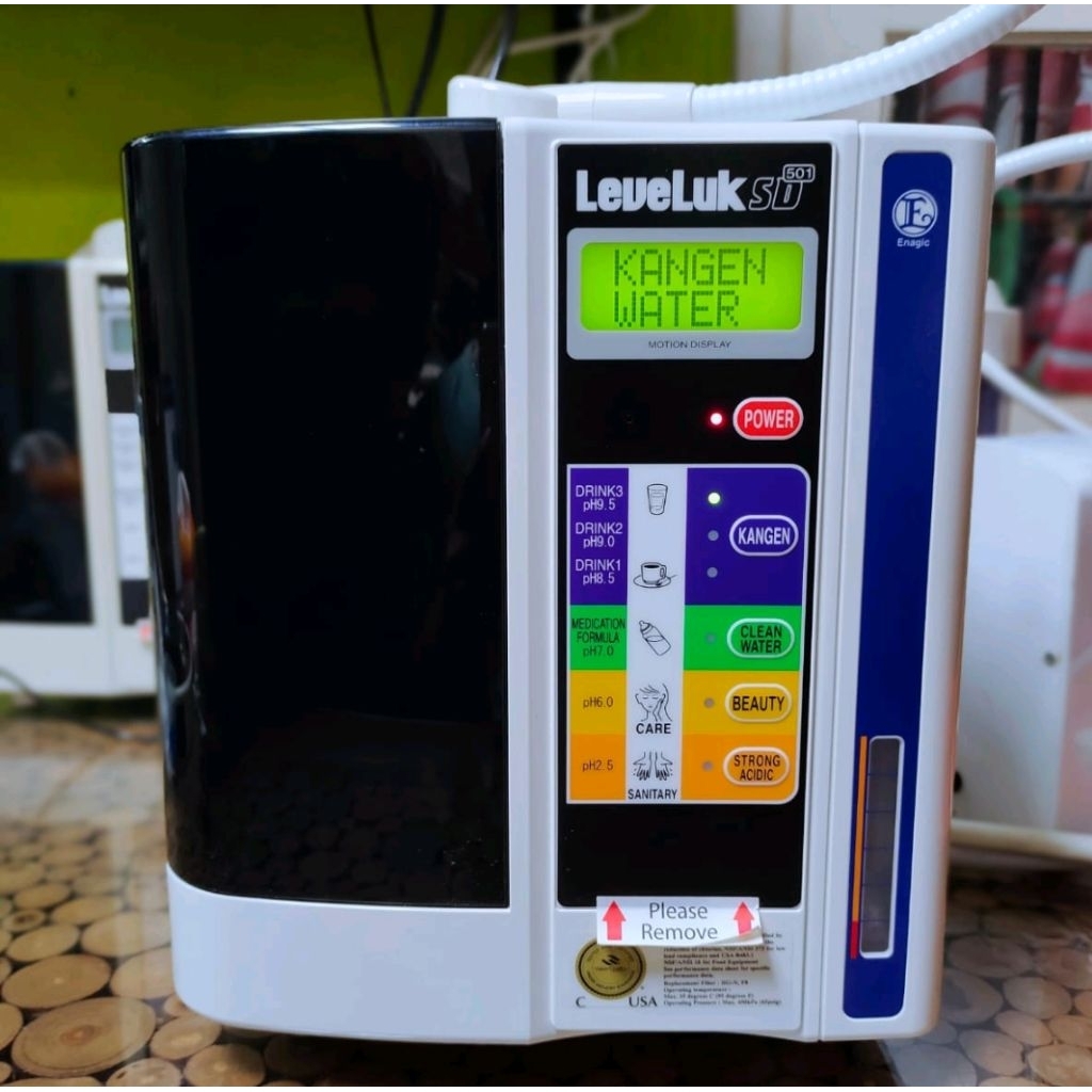 mesin kangen water Laveluk SD501 seken mulus 7plat best alkali water pH 9.5