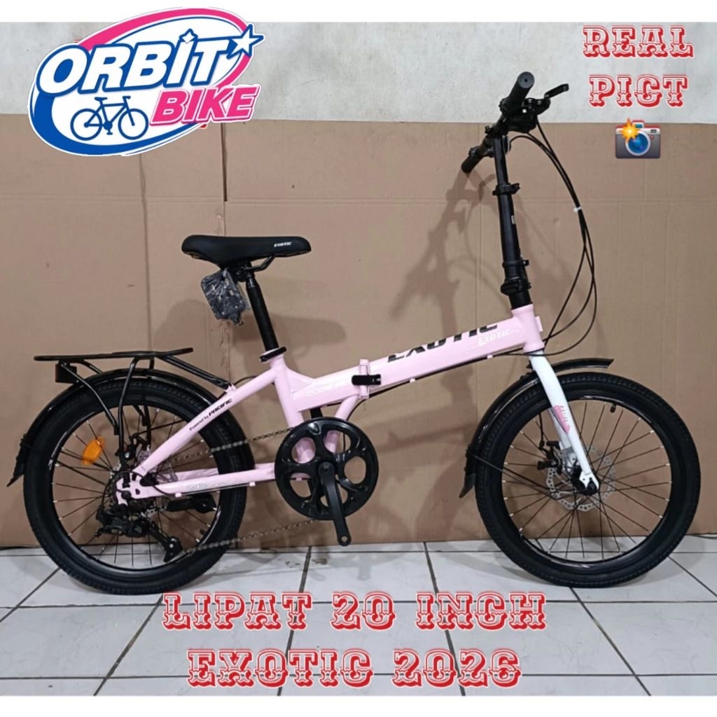 Sepeda Lipat Exotic 2026 Ukuran 20 Inch