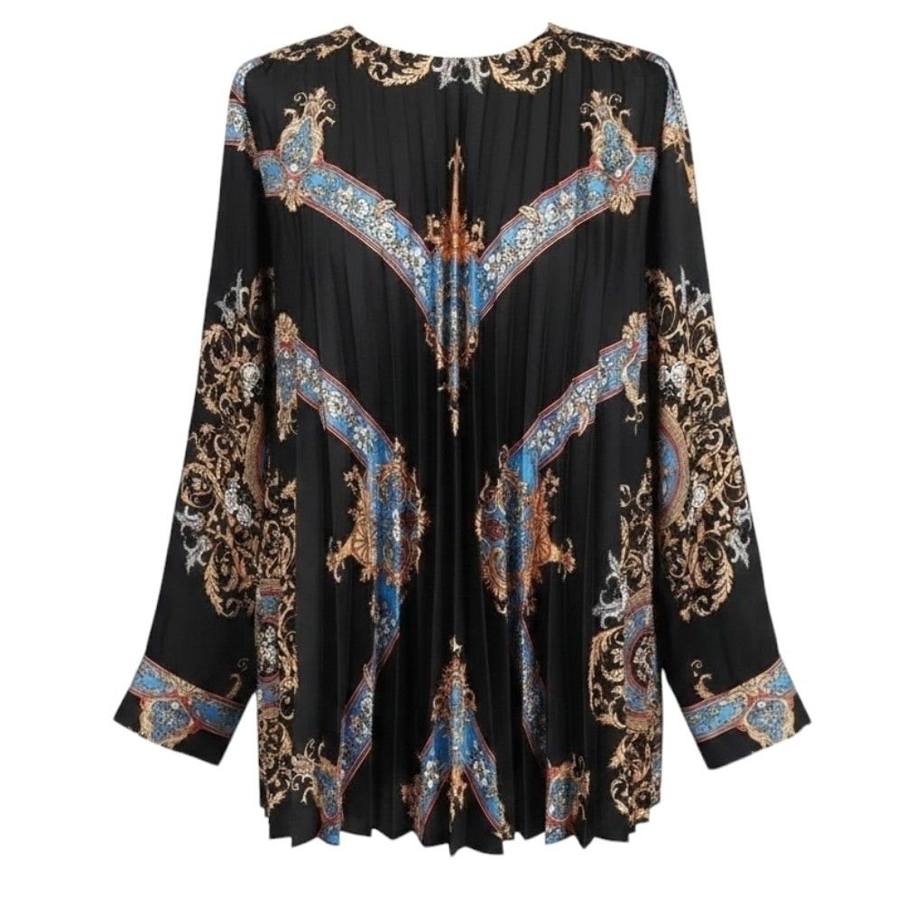 sandro pleates top