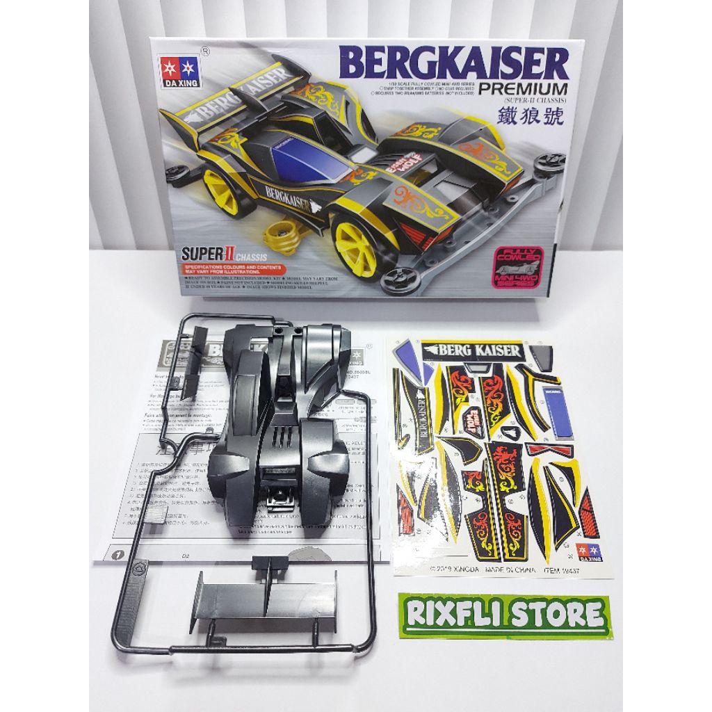 Body Tamiya KIT DAXING Series BERGKAISER PREMIUM Dapat Box nya Part Copotan KIT DAXING