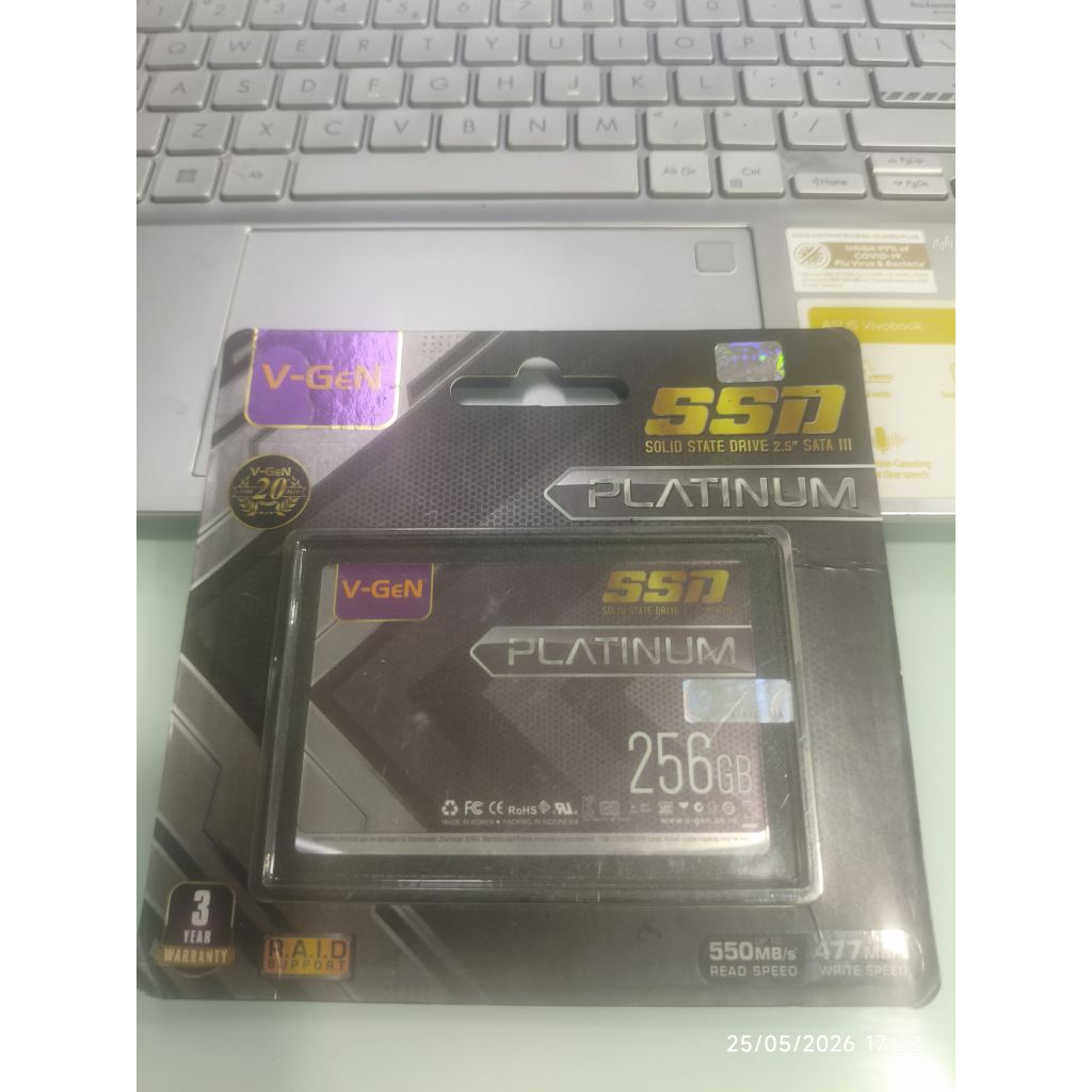 SSD V-Gen 256gb platinum