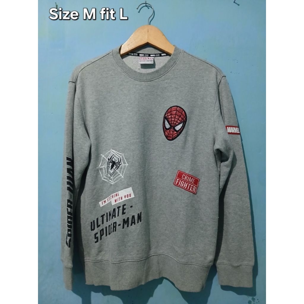 Crewneck marvel brand second