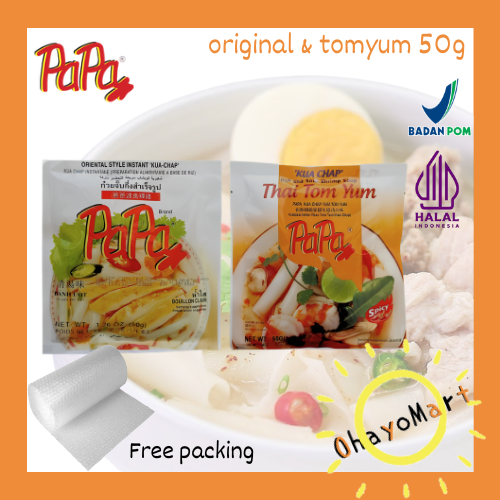 Mie Kuah Rasa dan Tom Yum Kemasan 50 Gram