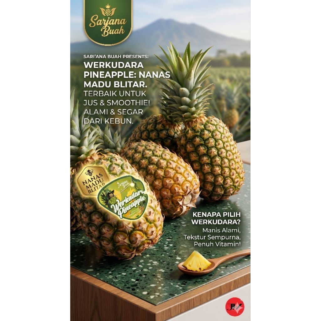 Nanas Madu Blitar - Adiraja Adipala