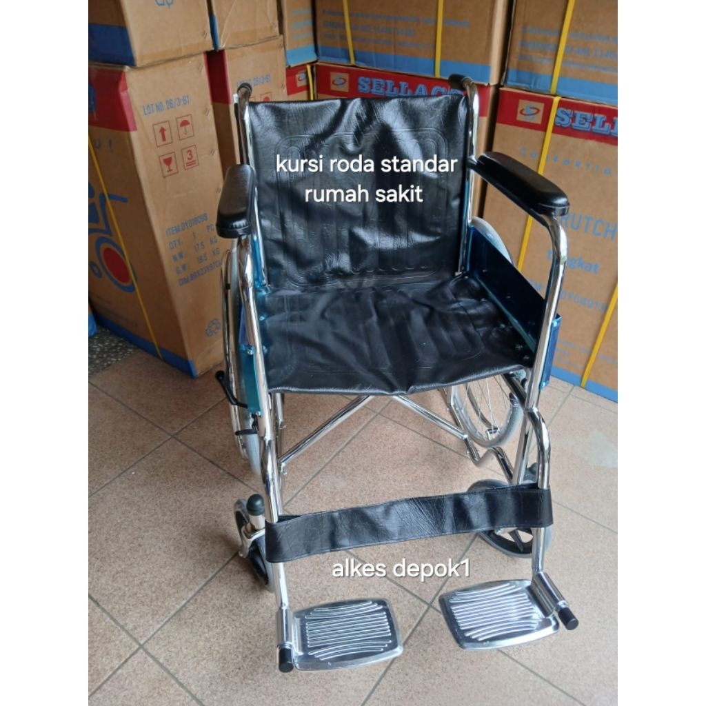 KURSI RODA STANDAR RUMAH SAKIT