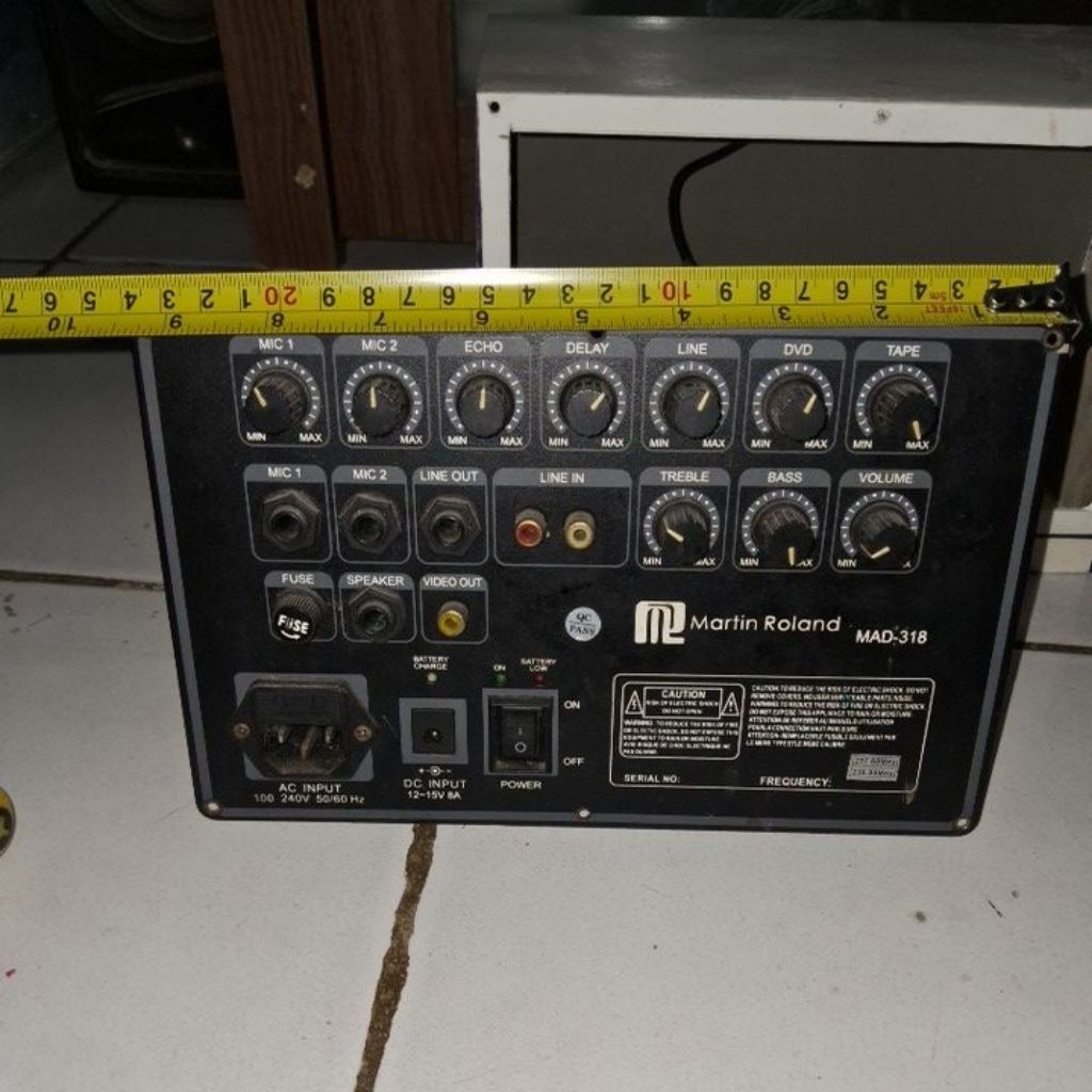 power amp martin roland MAD 318