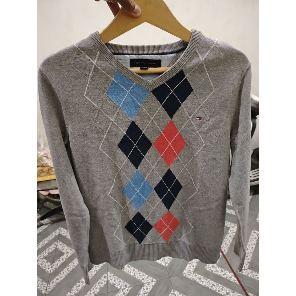 Sweater Rajut Tommy Hilfiger Ori L49XP63