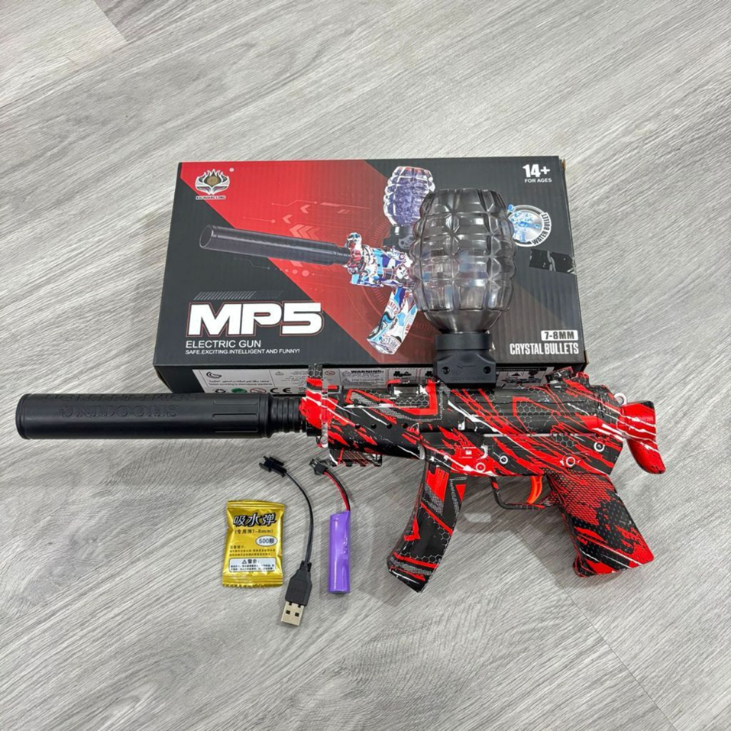 Izibro - Mainan Pistol Nerf Water Gell Blaster Senapan Shotgun Tembakan WGB Edukasi Edukatif Anak