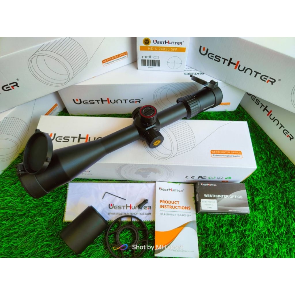 telescope westhunter HD 6-24x50 SFP terbaru