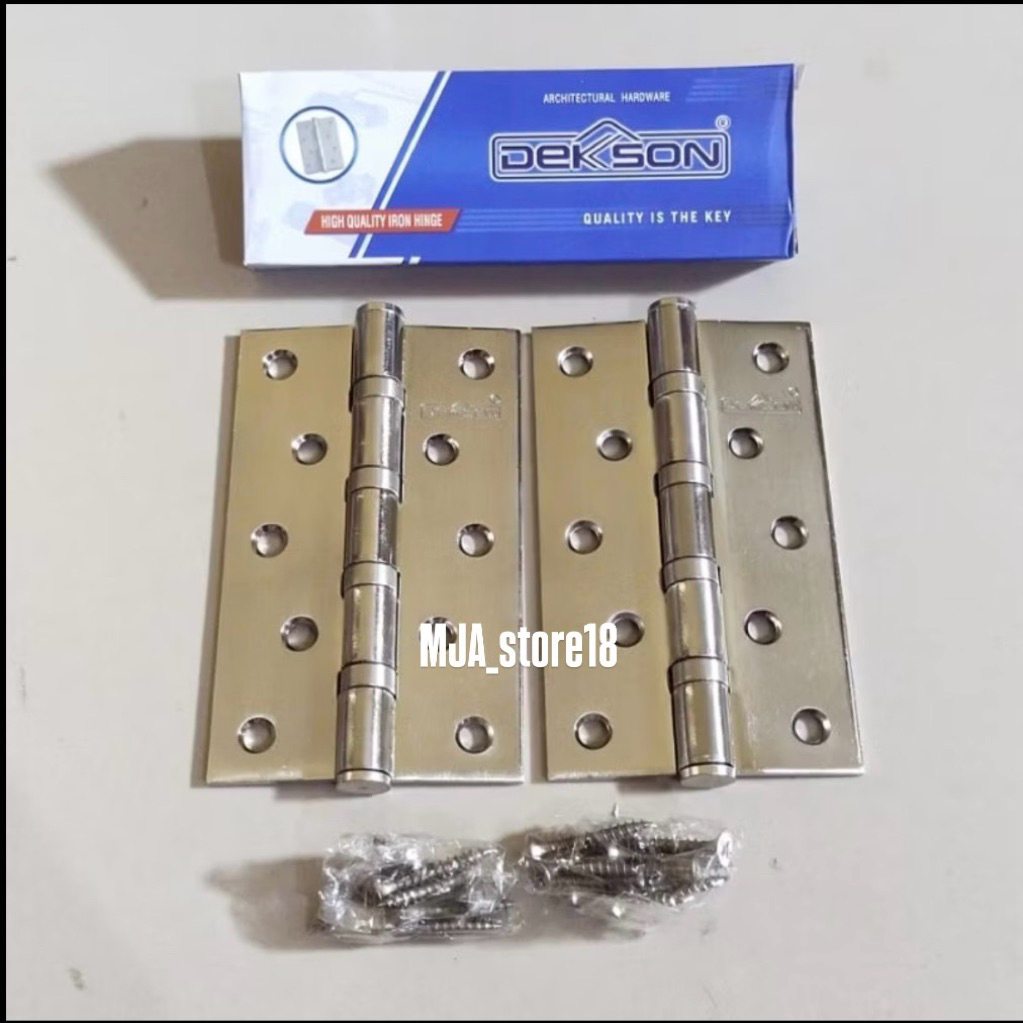 stok terbatas engsel pintu dekkson original , engsel dekson ukuran 3inc , 4inc, 5inc original anti k