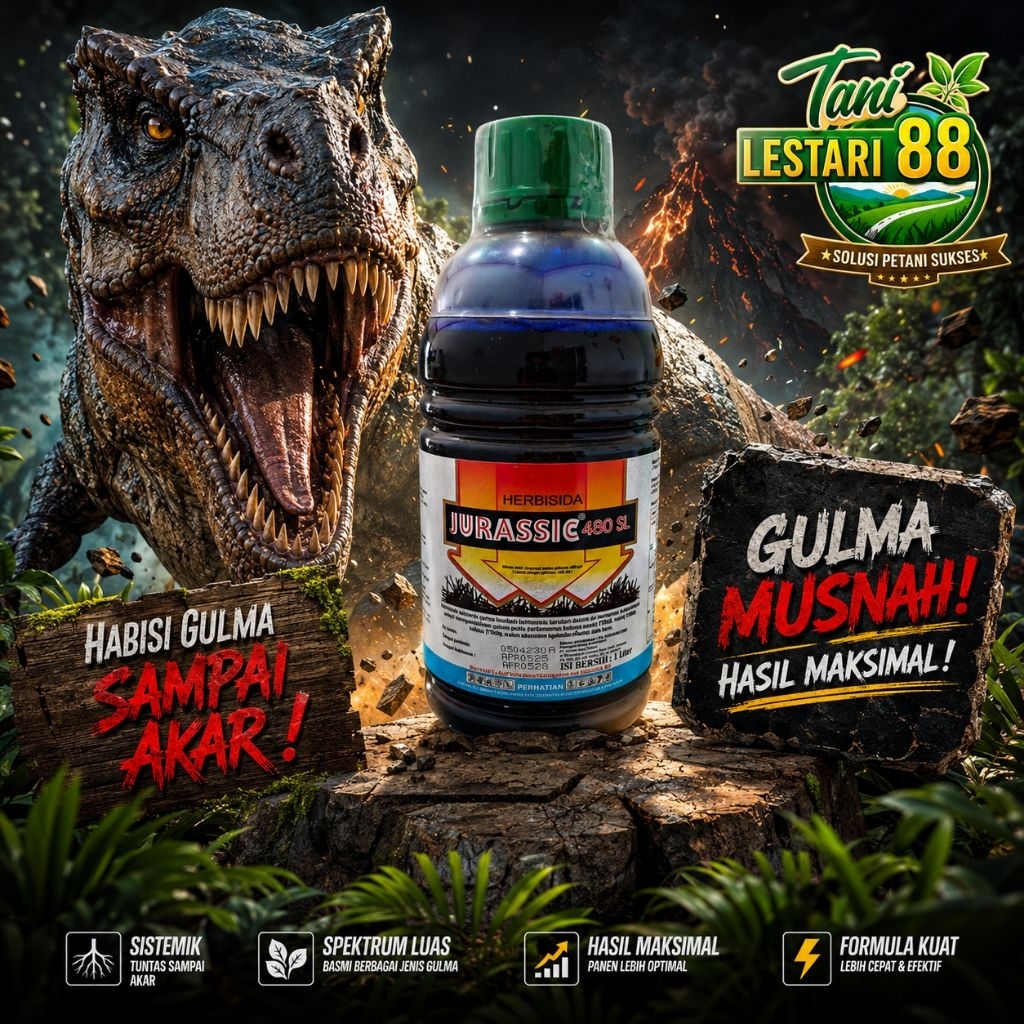 Jurassic 480sl 1liter | Touch down | promotop | prima lima | bom up| penta up| bablass | roundup | j
