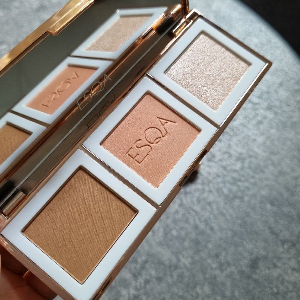 ESQA Trio Goddess Cheek Palette - ATHENA