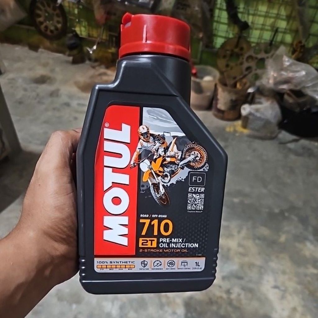 botol oli motul 710 bekas