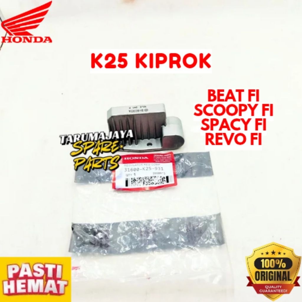 KIPROK ORIGINAL HONDA KODE K25, KIPROK BEAT FI, KIPROK SCOOPY FI, KIPROK SPACY FI, KIPROK REVO FI



