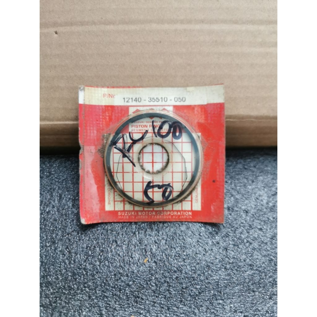 Ring Piston Seher Suzuki RC100 Os Oversize 50 Nos