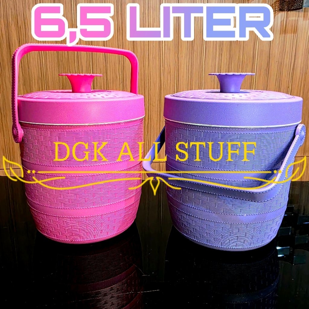 Termos Tempat Wadah Nasi Rice Es Batu Lilin Sayur Lauk Ice Bucket Tahan Panas Dingin Lama Plastik US