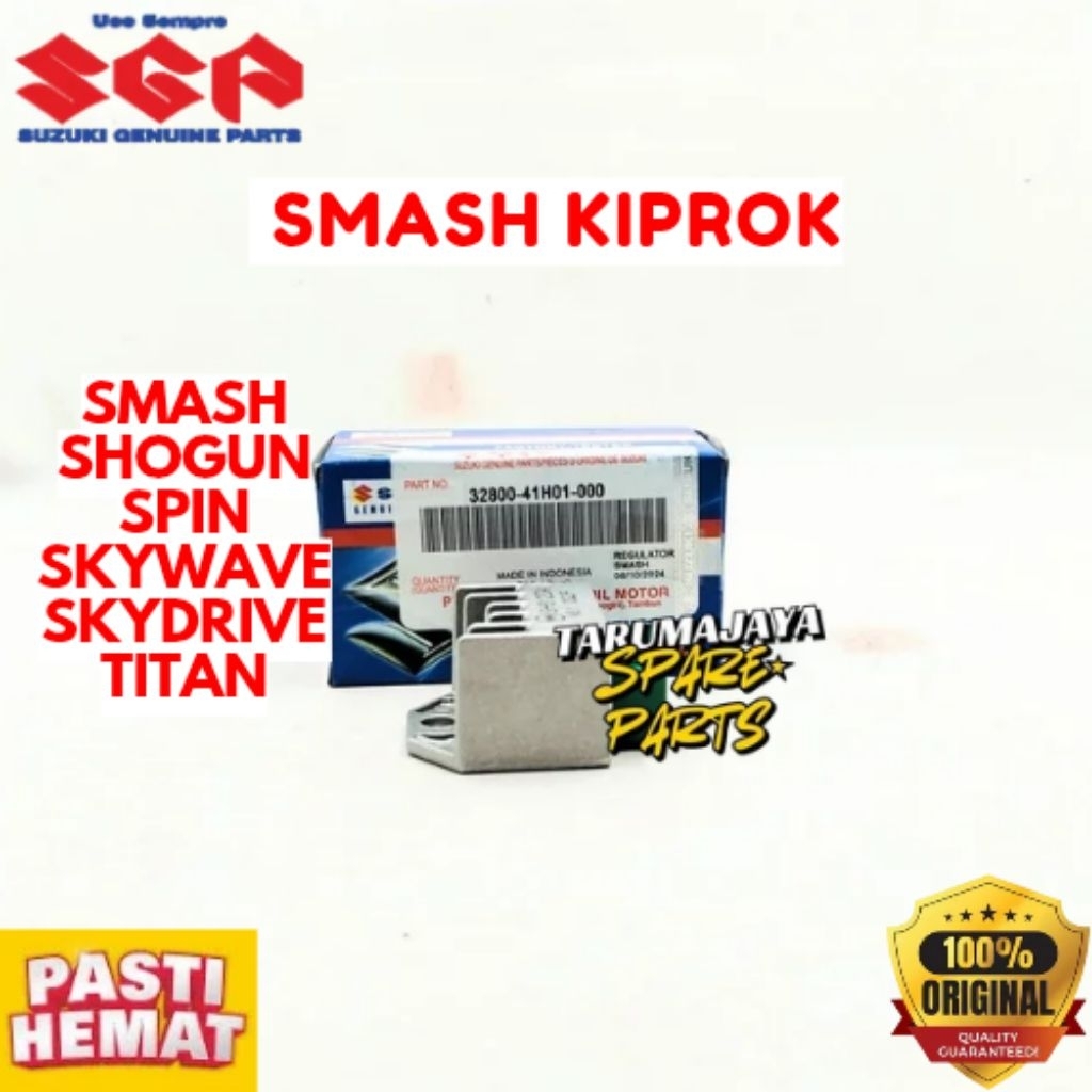 KIPROK ORIGINAL SUZUKI KODE SMASH, KIPROK SMASH, KIPROK SPIN, KIPROK SHOGUN, KIPROK SKYWAVE, KIPROK 