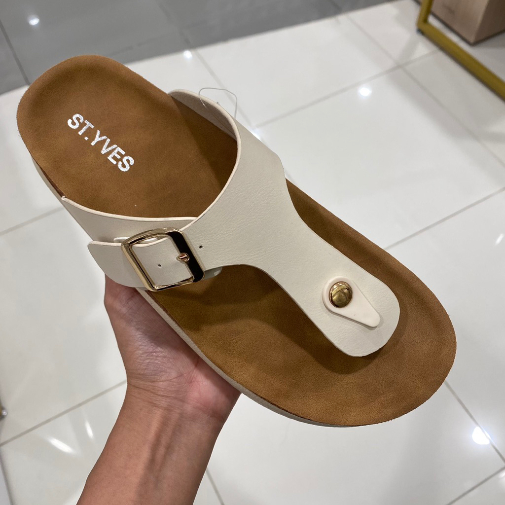 ST YVES SANDAL WEDGES FLAT