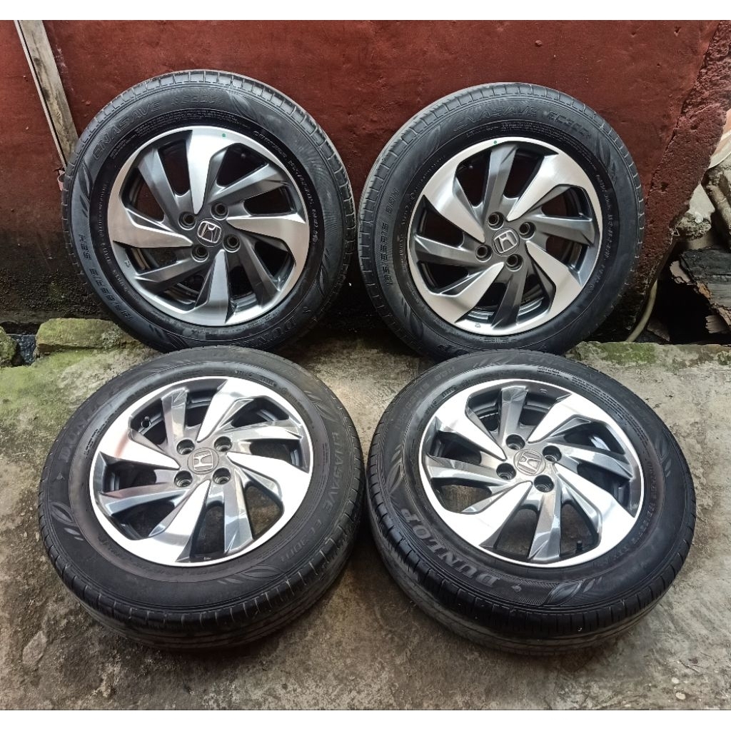 velg honda mobilio RS r15+ban Bridgestone