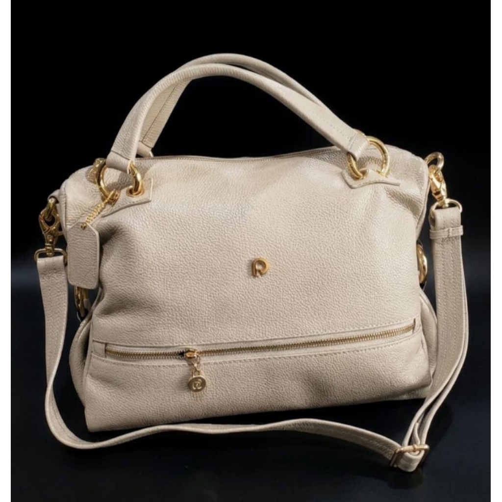 K3102 TAS PAPILLON BROKEN WHITE MEWAH