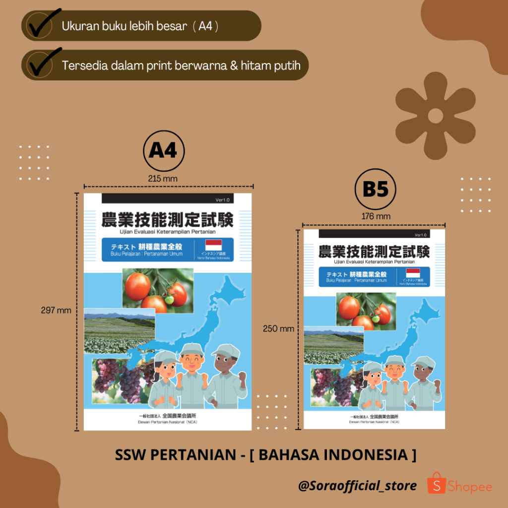 BUKU PELAJARAN SSW PERTANIAN TOKUTEI GINOU 1_BAHASA INDONESIA