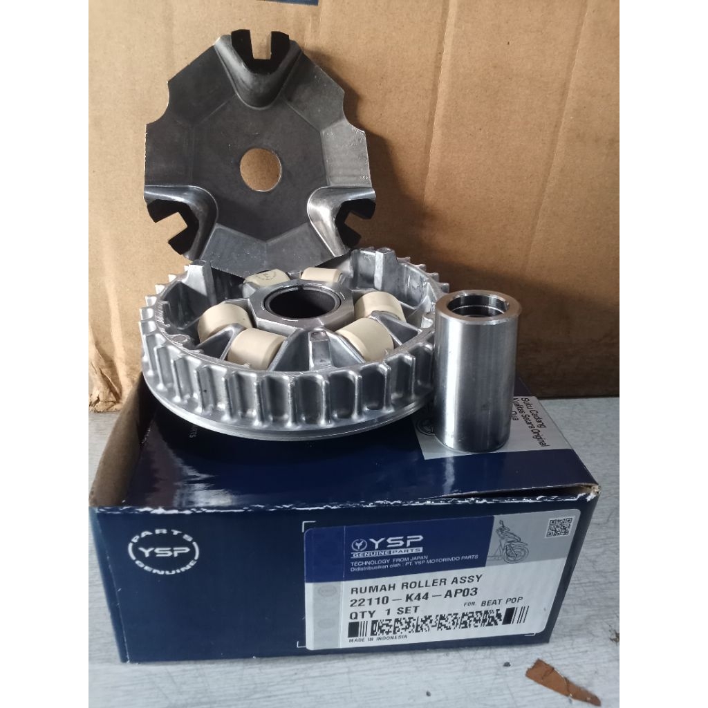 1 Set Rumah Roller Assy Beat Pop K44/ Beat Fi / Beat Esp / Scoopy Esp 2014-2019 Asli Original Ysp