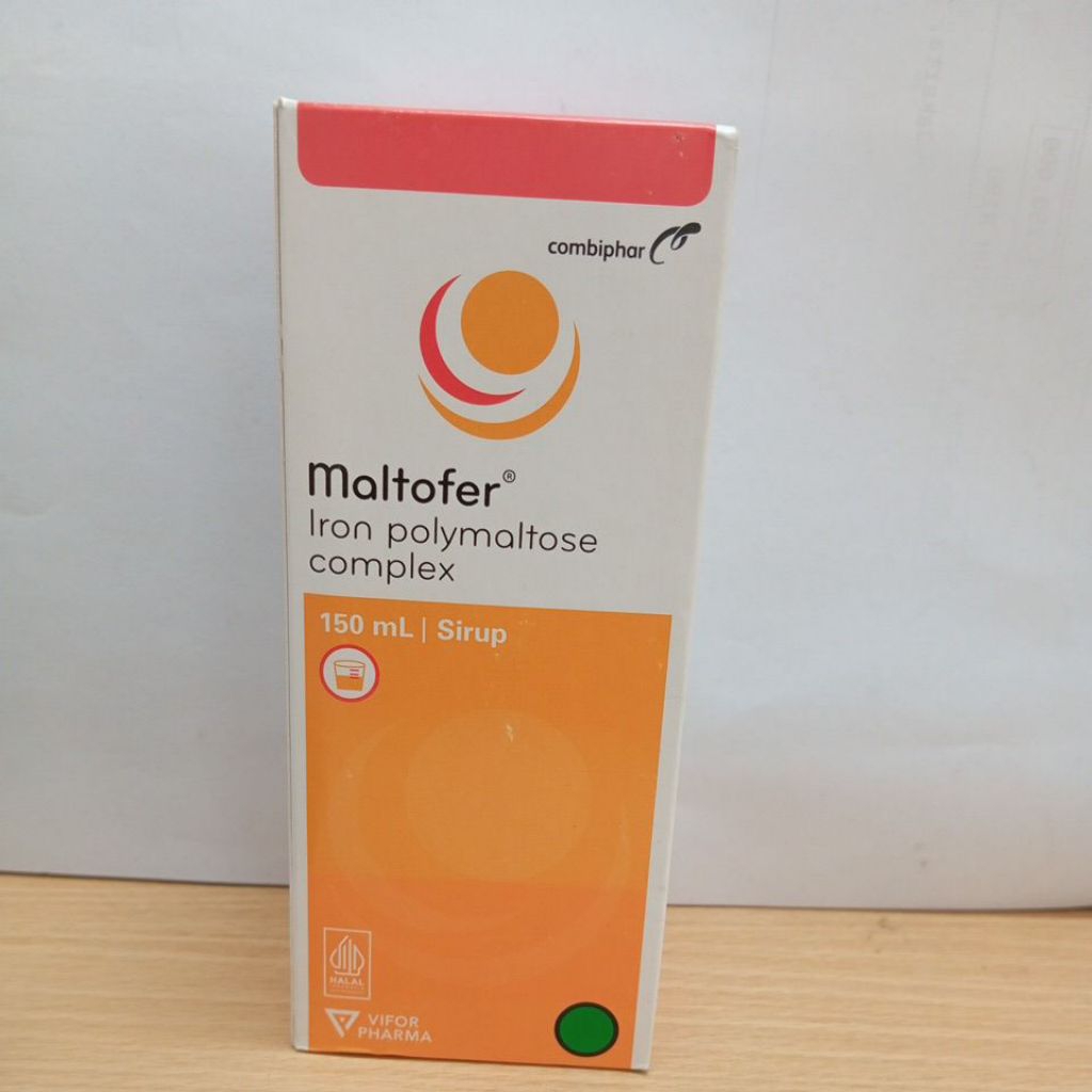 Maltofer Sirup 150 ml - Suplemen Zat Besi untuk Anak 2-12 Tahun