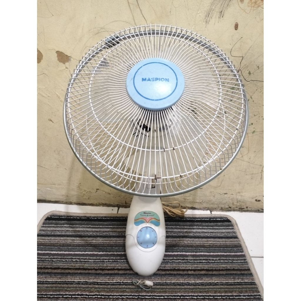 Kipas angin dinding MASPION 12 inchi siap pakai ( SECOND/BEKAS )