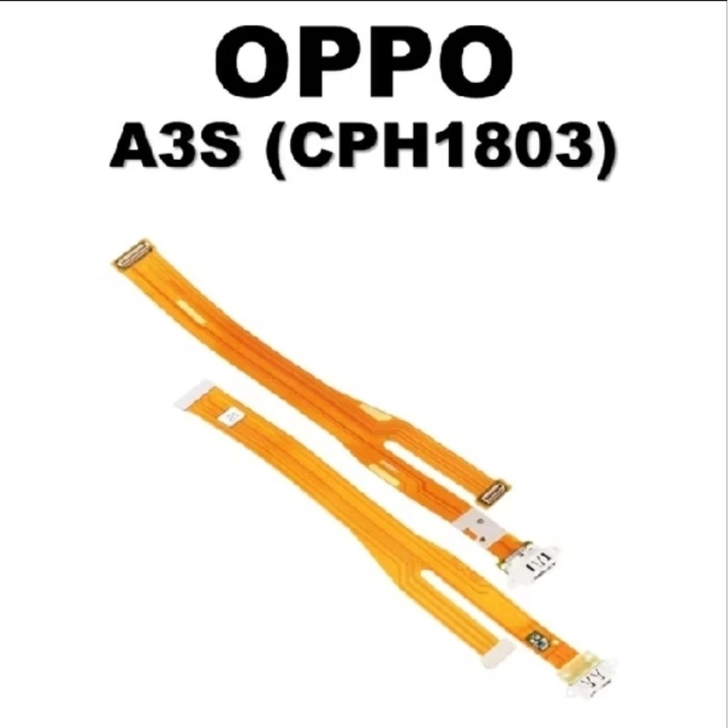 PCB PAPAN CONEKTOR CAS OPPO A3S (CPH1803) DAN (CPH1803)