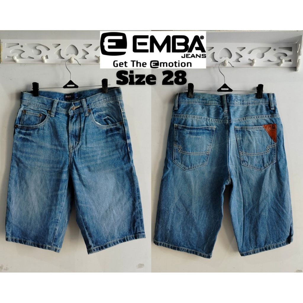 CELANA EMBA CELANA PENDEK ORI EMBA Sale size 28