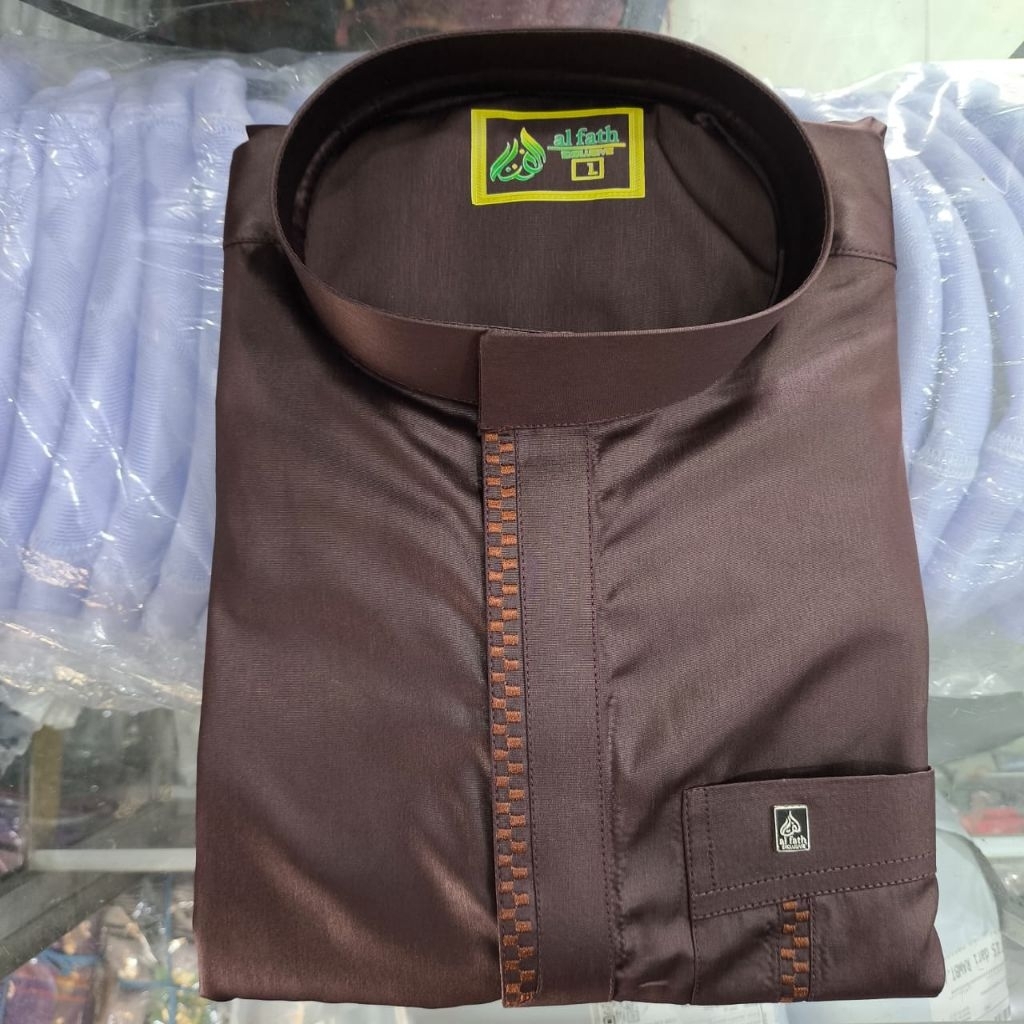 KOKO AL FATH SAUDI SEMI GAMIS BORDIR CATUR