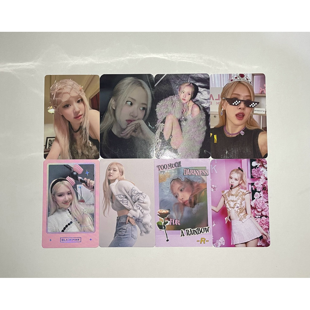 official photocard pc rose blackpink (3)
