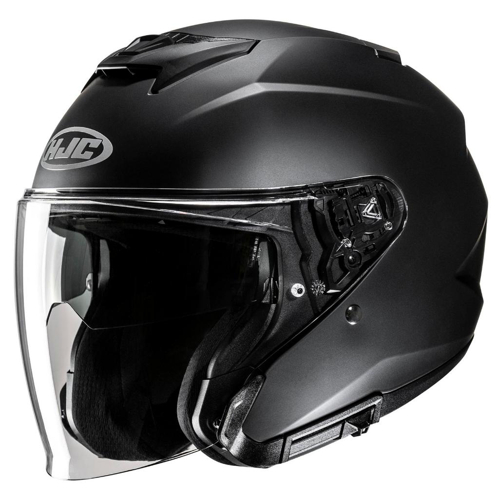 HJC i31 SEMI FLAT BLACK HALF FACE HELM HJC ORIGINAL