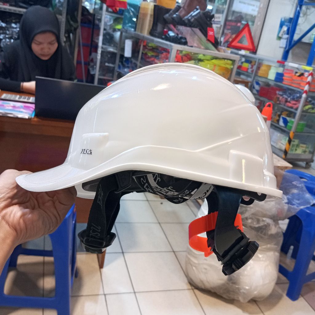 Helm safety NSA vented/helm proyek ventilasi 811 model topi free gantungan helm