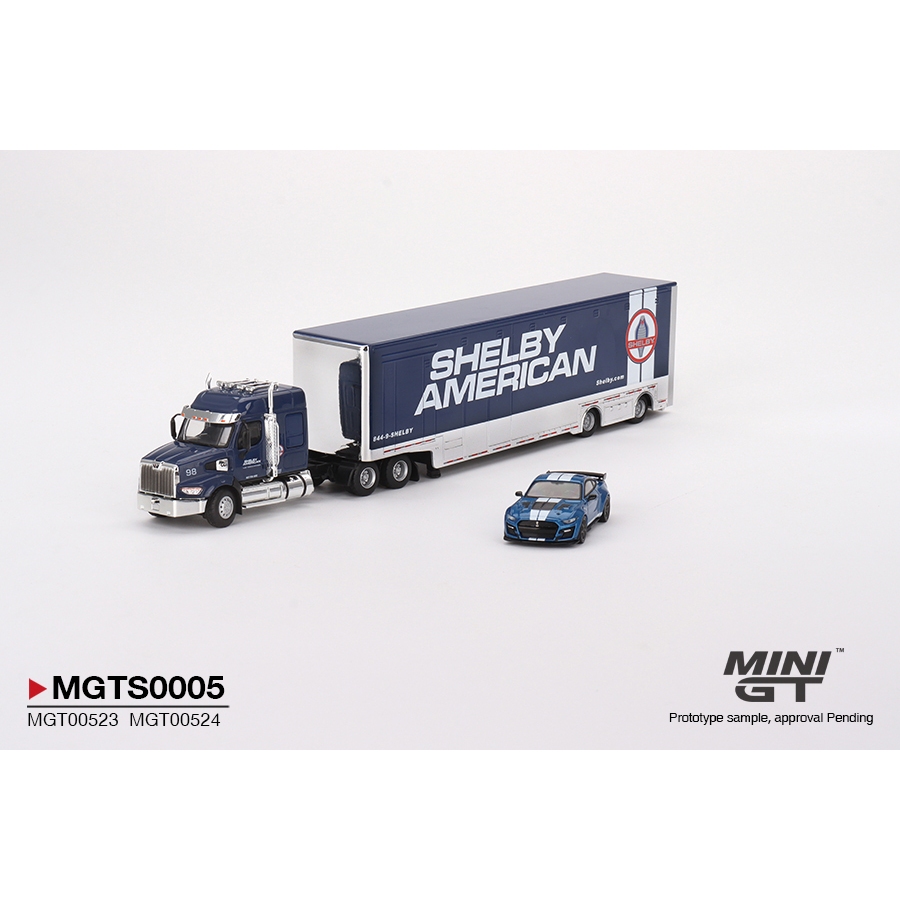 Mini GT Shelby Transporter Set