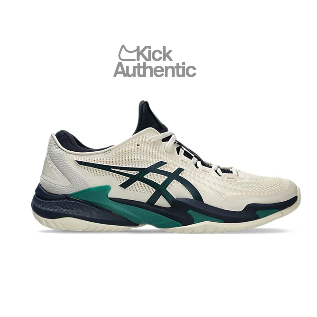 Kick - Asics Court FF 3 Cream Jasper Green