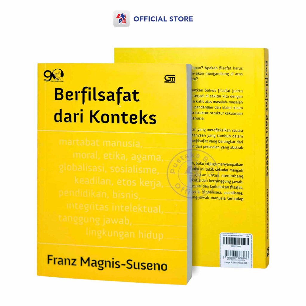 Buku Berfilsafat dari Konteks - Franz Magnis - Siseno / GPU