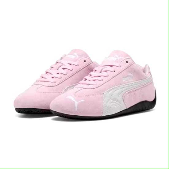 SEPATU WANITA PMA SPEED'CAT PINK BAHAN SUEDE ON TERBAIK
