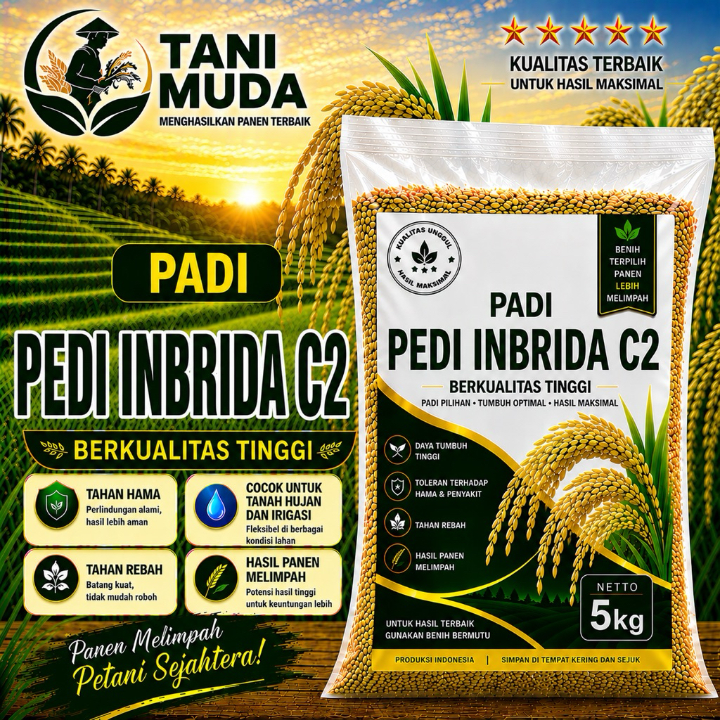BENIH PADI UNGGUL INBRIDA C2 5KG