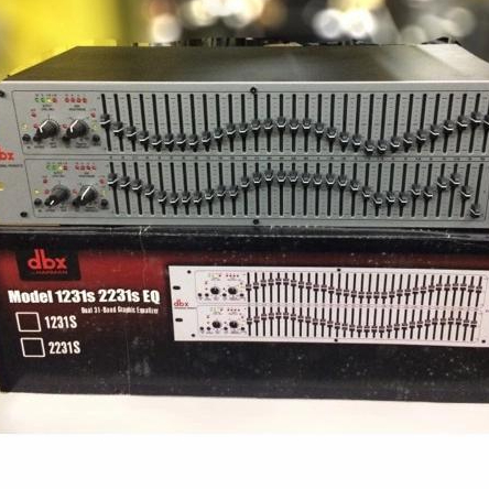 Equalizer DBX 2231S ( 2 x 31 channel)