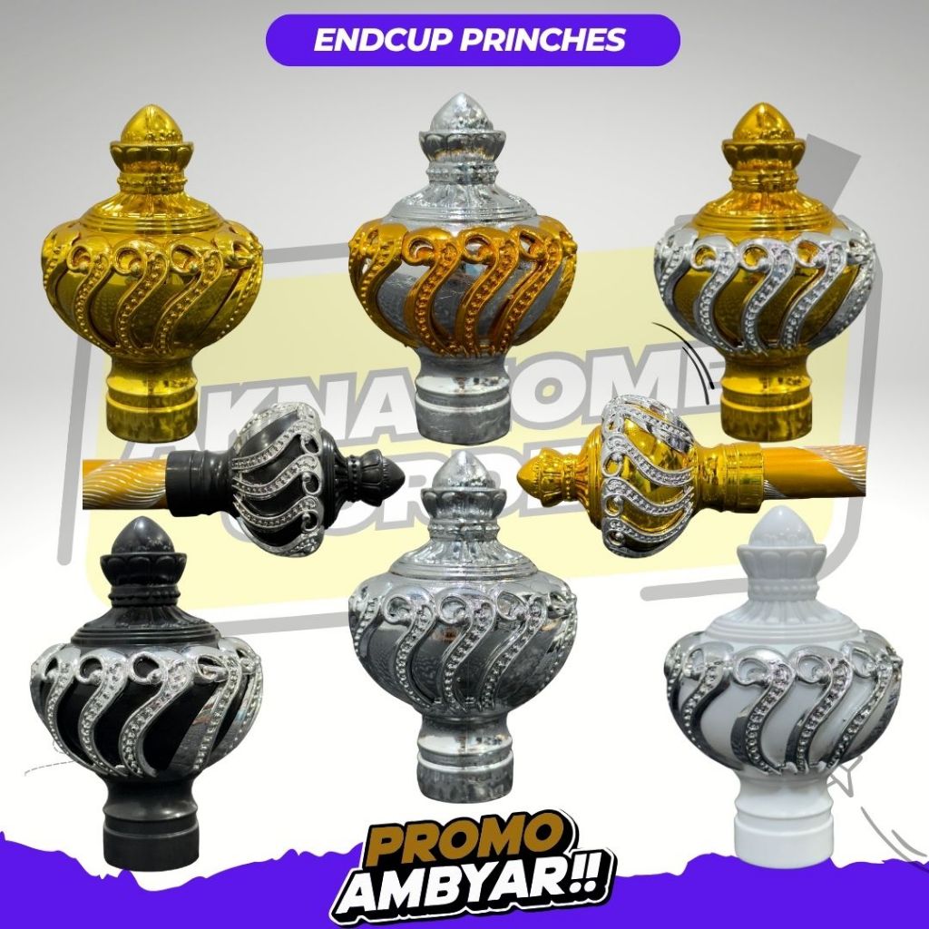 Tozan Princess Mahkota End Cup Gorden Plastik