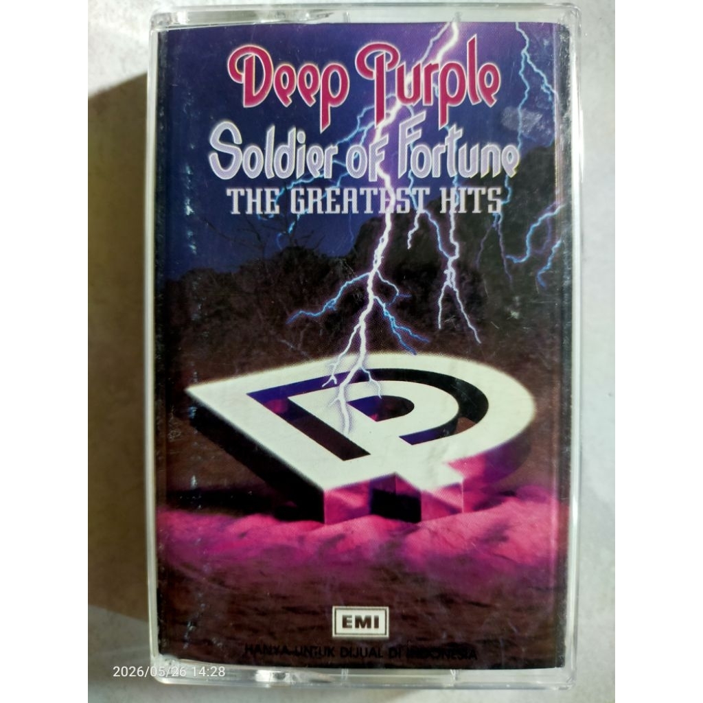 kaset pita jadul DEEP PURPLE "soldier of fortune"