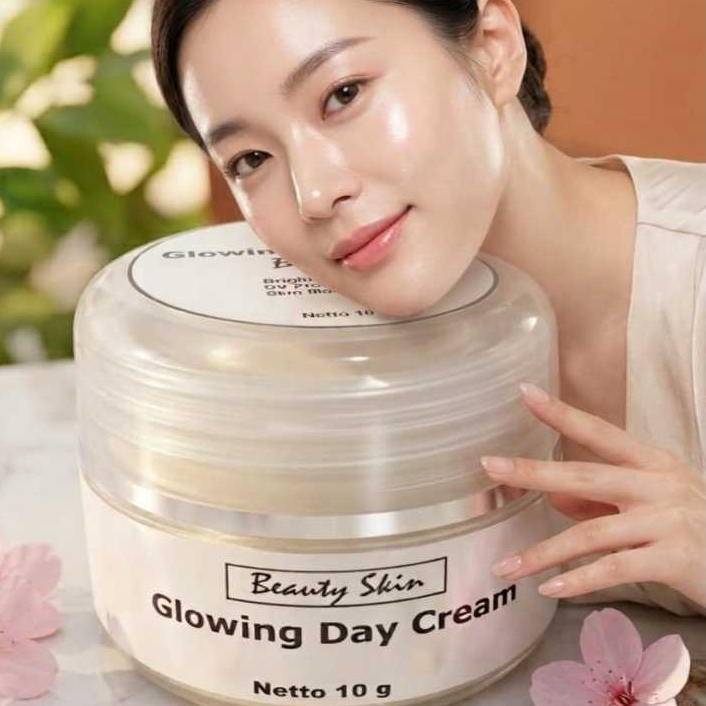 GLOWING DAY CREAM PELICIN SIANG 10 gr (SALEP PELICIN SIANG)