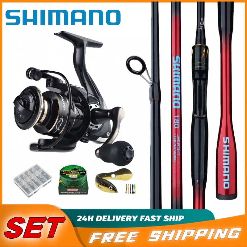 Set Lengkap Joran Reel Casting 1.65-2.1m Tahan Banting Cocok Pancing Laut DanauSET Joran Pancing Bai