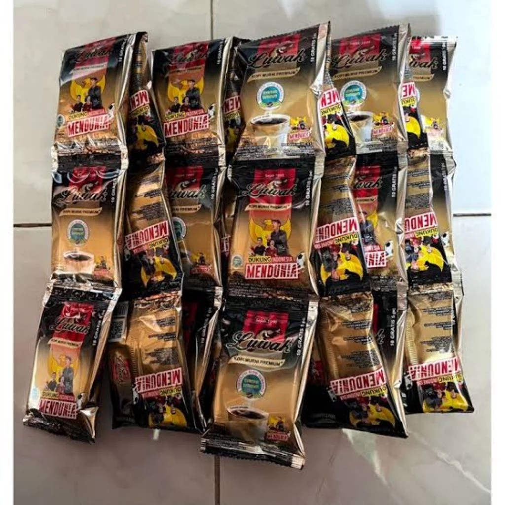 KOPI LUWAK MINI HITAM TANPA GULA KOPI INSTAN