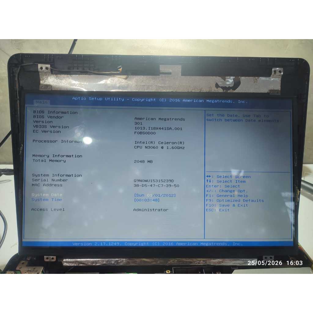 ET13 L14S30-KTB-ML-17 LCD LED LAYAR LAPTOP 14.0" INCH SLIM 30 PIN HD 1366 × 768 N140BGE-EB3 REV.C2
