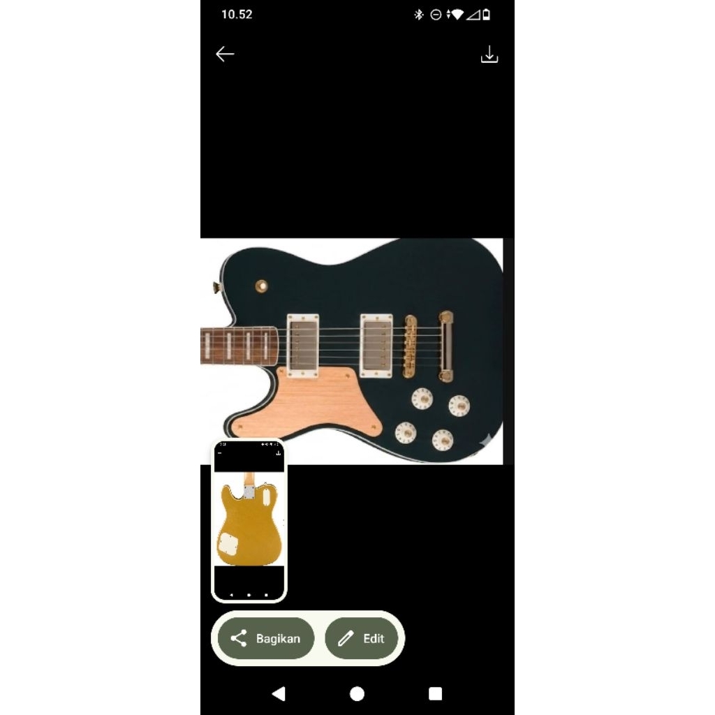 Body Gitar custom Telecaster kidal