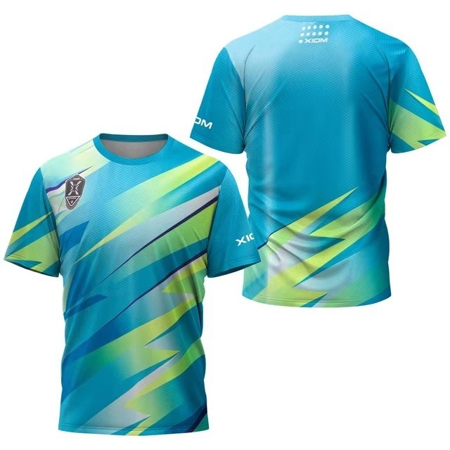 T-shirt Sport Jersey Pingpong Xiom Kaos Olahraga Tenis Meja Premium Dryfit Ping Pong